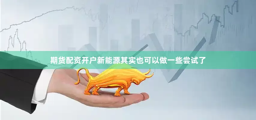 期货配资开户新能源其实也可以做一些尝试了
